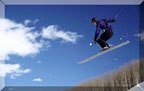 Skier Jumping