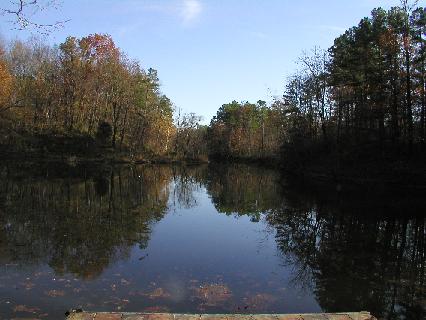 Perry County Illinois strip mine lake.