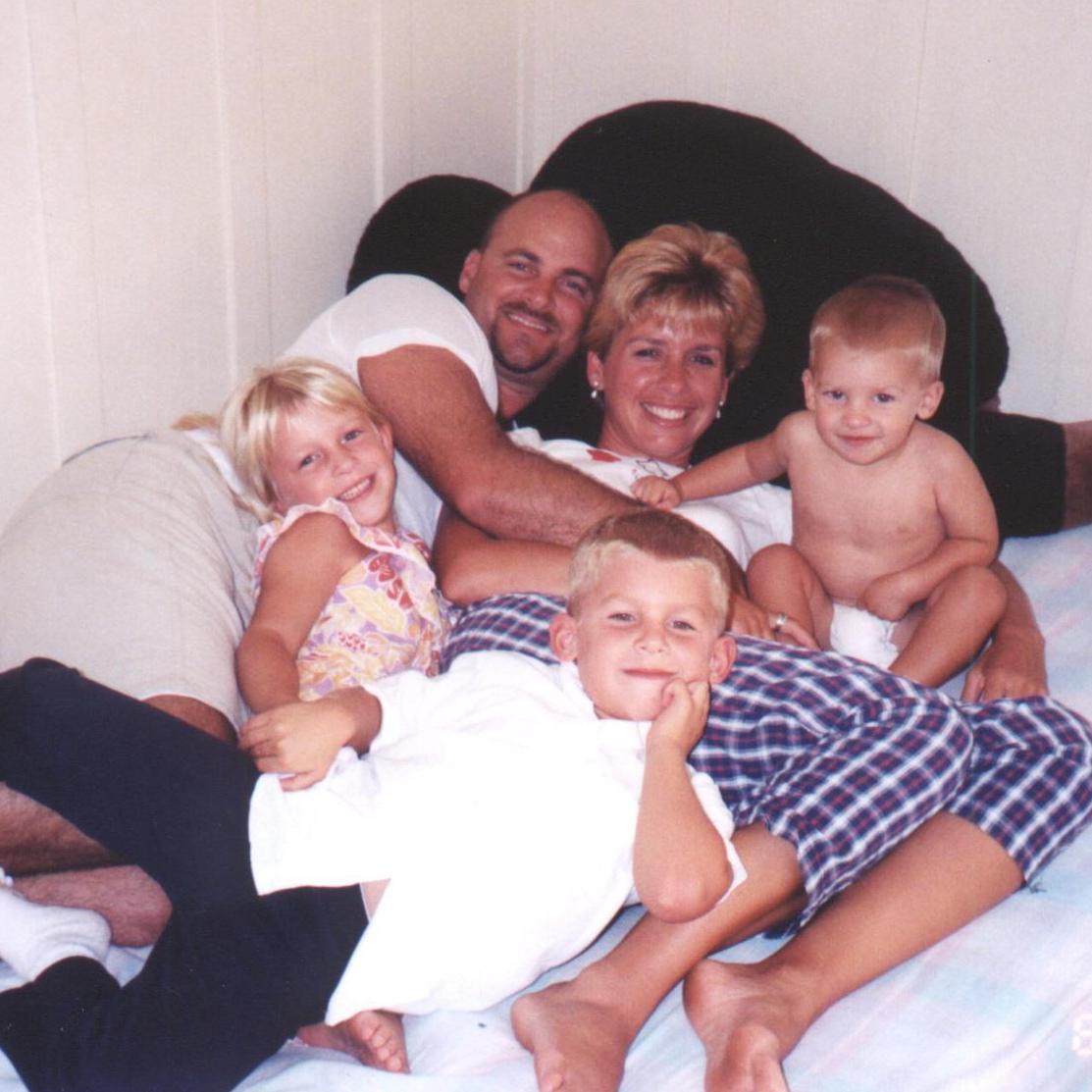 We look so happy here because Kimberly and I just came back from Kauai and were well rested.
