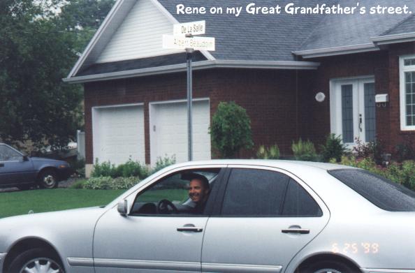 Grandpa Albert's street.