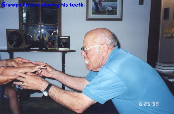 Grandpa Ernest scarring Max.