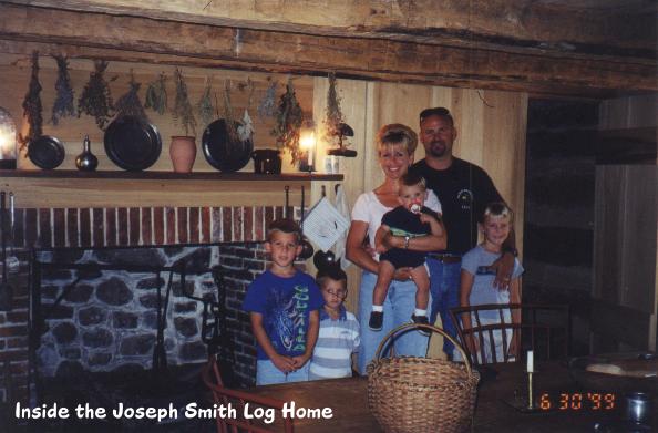 Inside Joseph Smith's Home.