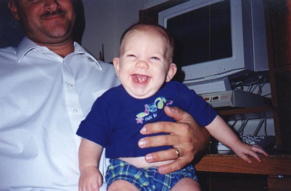 Sam and Dad.