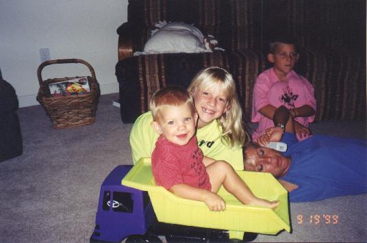 Sam and his Dump Truck.