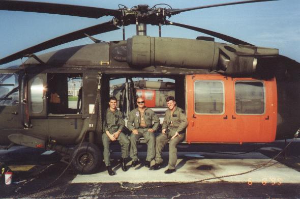 Dave Smitley, me, and Steve Castagnola.
