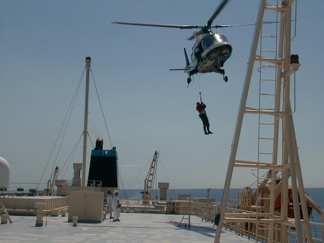 Early hoist delivery.