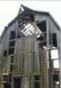 Remains of barn near Tonica, Illinois