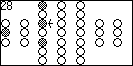 Screen capture of Peg Jump