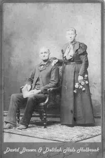 David Brown and Delilah Huls Holbrook
