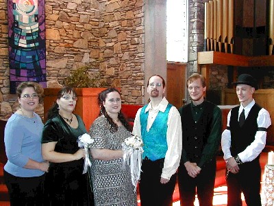 the wedding party