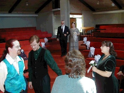 down the aisle