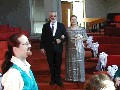 down the aisle