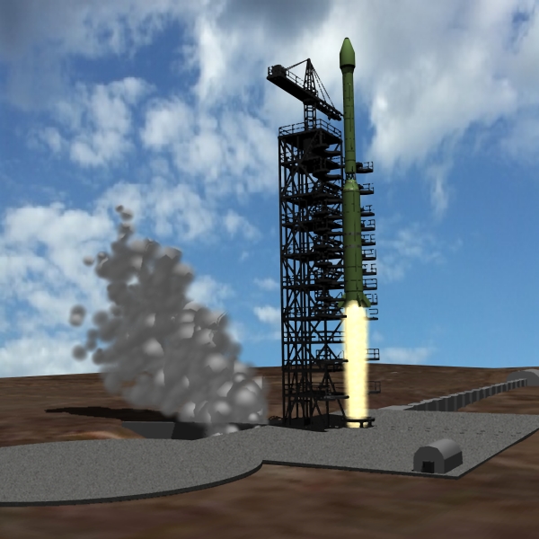 North Korean Launch Facility