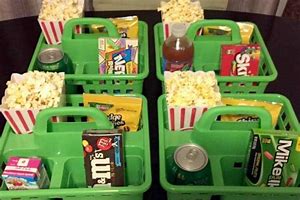 Picture of food for movieroom