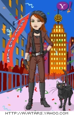 vigilante by night (Am I good or evil? Hmm...), lowly writer by day