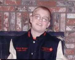 Keven wearing his American Heart Walk jacket