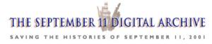 The September 11 Digital Archive 