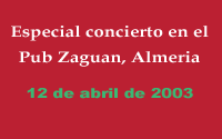 Maravilloso concierto en Almería