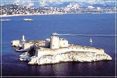 Chateau D'If, where the man in the&nbsp; iron mask was imprisoned.