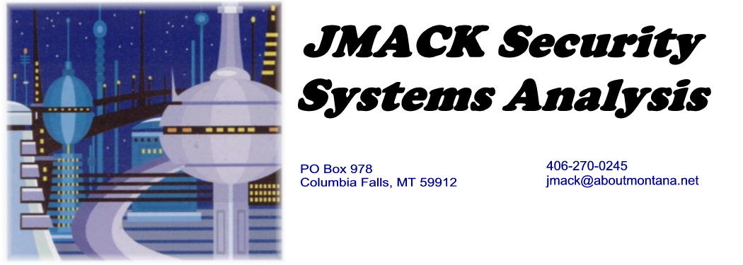 JMACK Security Systems Analysis Banner