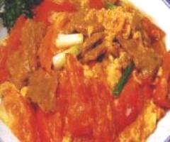 Stir Fry Beef With Eggs & Tomato