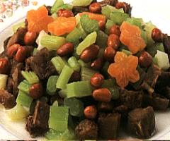 Tossed Beef ( Cold Dish )