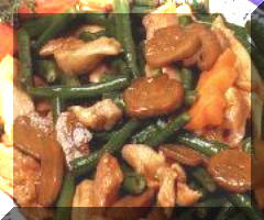 Fry Chicken Fliiets With Mashed Garlic