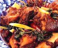 Taiwan Style Chicken With 3 Cups Sauce
