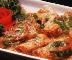Fried Chicken Wrapped In Paper