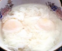 Egg Soup in Wine Dreg