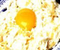 Shanghai Style Fry Egg with Dry Scallop