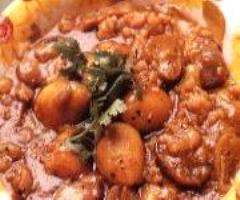 Pigeon Eggs with Black Pepper & Fresh Mushroom