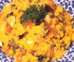 Colorful Stir Fry Eggs