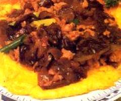 Stir Fry Egg With Black Fungus