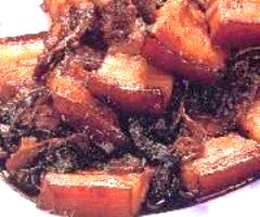 Sliced Fat-lean Pork With Preserved Salted Vegetable
