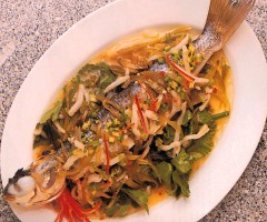 Steamed Snakehead In Chaozhou Style