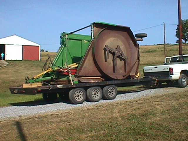 Grandpa's 20 foot John Deere mower