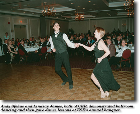 Andy Sfekas and Lindsay James