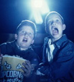 watching movies