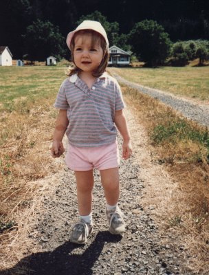 Me when I was 3 in Washington state, USA