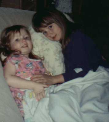Me again with Hannah, when I was 7 years old