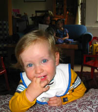Notice Dante & Daddy in the background?