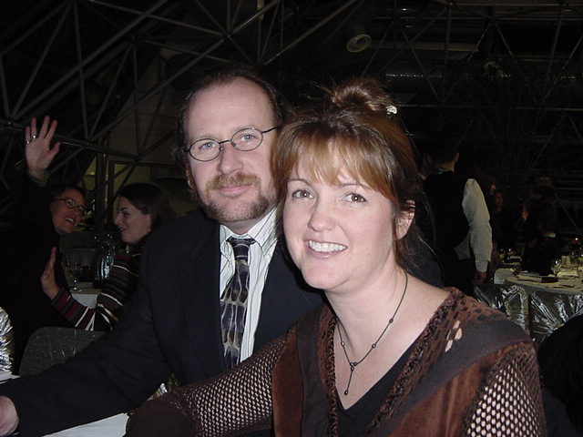 Sean & Jodi at the Teacher Appreciation dinner at Koc, 2003
