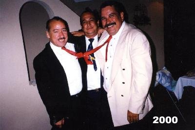 Los Tres Amigos on a new year 2000