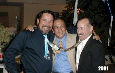 Los Tres Amigos on a new year 2001
