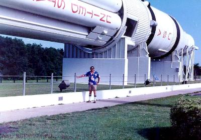 The Saturn V rocket!