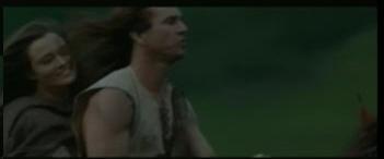 Mel Gibson horse riding with her