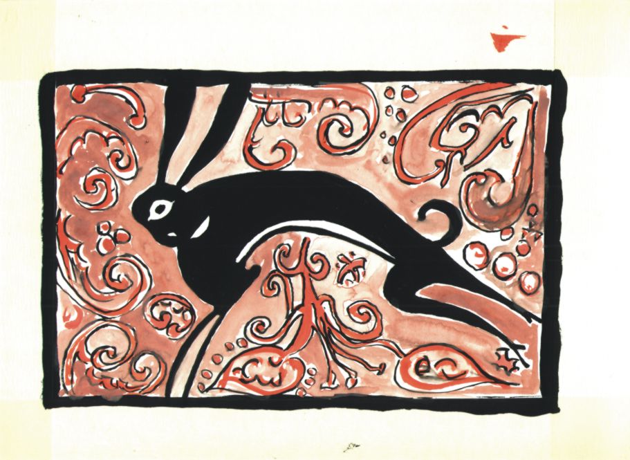 Socarrat. Art cer�mic valenci�. Conill
