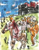 Socarrat. Art cer�mic valenci�. Cortesans amb rei.