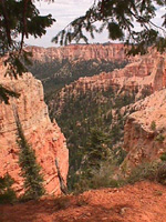 Deep canyons